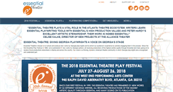 Desktop Screenshot of essentialtheatre.com